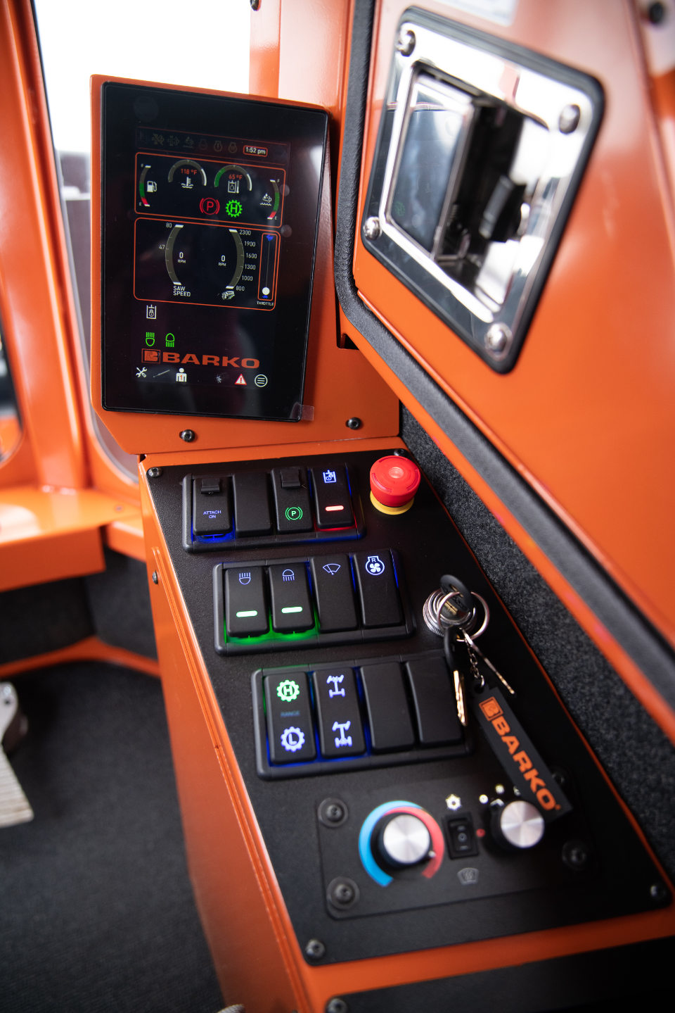 Wheeled Feller Buncher 830B | BARKO